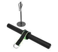 Pongnas Wrist and Forearm Roller - -Duty Iron Strengthener with Non-Slip EVA Handle for Forearm Hypertrophy, Grip Endurance & Functional Arm Sculpting - Includes Barbell Plate Rack (Green)