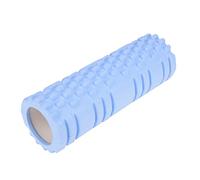 Pongnas Yoga Foam Roller High Density EVA Muscle Massage Roller with Hard Massage Points for Deep Tissue Relief Perfect for Athletes Yoga Enthusiasts Healing Patients Sky Blue 30cm