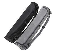 Pongnas Yoga Mat Bag Full-Zip Durable Gym Carry Bag Adjustable Strap Multi-Functional Storage for Yoga Studio Workout (Grey)