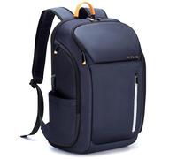 Ponhog Laptop Backpack for Men - 18.4 Inch Large Travel Backpack,40L Tech Backpack with USB Charging Port Anti-Theft Pocket,900D Smart Rucksack for College Business Work Overnight, Blue