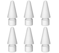 PonJel 6 Pack Replacement Tips for Apple Pencil Compatible with Apple Pencil 1st/2nd Gen USB C Fine Point Precise Control iPencil Nibs for iPad Pro/Air/Mini