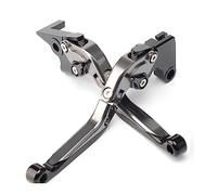 PONNYC Motorcycle Short Levers Lever Adjustable Brake Clutch Lever for Harley for PAN America 1250 for PAN America 1250S Motorcycle Clutch Brake Lever (Color : Dark Grey)