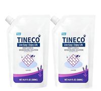 PonpEd 500ml (16.9 Fl Oz) Lavender-scented Floor Cleaner. Compatible For Tineco FLOOR ONE S5/S5 Combo. Complete Range Of Cleaning Solutions.(2 bag)