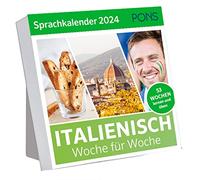 PONS 2024 Language Calendar Italian Week by Week