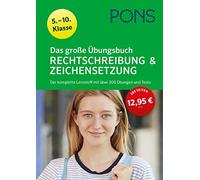 PONS Das große Übungsbuch Rechtschreibung und Zeichensetzung 5.-10. (Paperback)