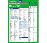 Pons German series: PONS Basiswortschatz auf einen Blick - Italienisch