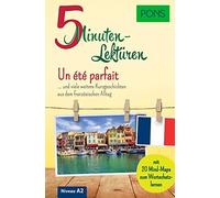 PONS GmbH PONS 5-Minuten-Lektüren Französisch A2 - Un été parfait: K (Paperback)