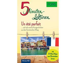 PONS GmbH PONS 5-Minuten-Lektüren Französisch A2 - Un été parfait: K (Paperback)
