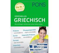 PONS GmbH PONS Verbtabellen Griechisch: Alle wichtigen Verbformen si (Paperback)