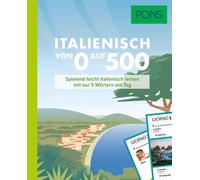 PONS Italienisch von 0 auf 500: Spielend leicht Italienisch lernen m (Paperback)