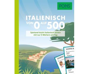 PONS Italienisch von 0 auf 500: Spielend leicht Italienisch lernen m (Paperback)