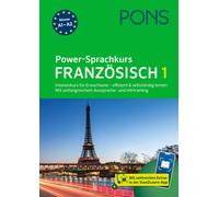 PONS Power-Sprachkurs Französisch 1: Intensivkurs für Erwachsene - e (Paperback)