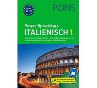 PONS Power-Sprachkurs Italienisch 1: Intensivkurs für Erwachsene - e (Paperback)
