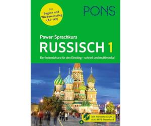PONS Power-Sprachkurs Russisch 1: Der Intensivkurs mit Buch, CD und Online-Tests