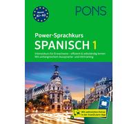 PONS Power-Sprachkurs Spanisch 1: Intensivkurs für Erwachsene - effi (Paperback)