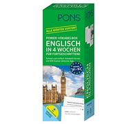 PONS Power-Vokabelbox Englisch in 4 Wochen für Fortgeschrittene: Sch (Paperback)