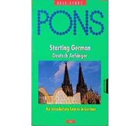 Pons Starting German (Self Study) With Cd