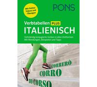 PONS Verbtabellen Plus Italienisch: Vollständig konjugierte Verben i (Paperback)