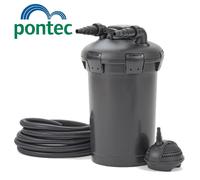 Oase Pontec PondoPress Set 15000 Garden Pond Pump, Hose & UV Filter Combo