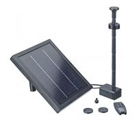 Pontec Fountains PondoSolar 250 Control, Black