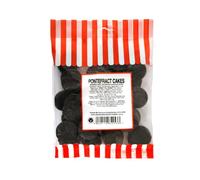 Pontefract Cakes Bag 140g MONMORE | Traditional Liquorice Gummy Discs | Bold Aniseed Flavour | Classic British Sweet for Liquorice Lovers