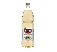 Ponti White Wine Vinegar Bottle Pack of 4 x 1 L