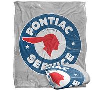 Pontiac Blanket, 152 x 127 cm Service Old Sign Silky Touch Super Soft Throw Blanket