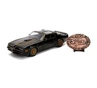 Jada Diecast Model Car JA30998 Hollywood Rides Smokey Firebird 1:24 with Bandit Belt Buckle Age 14+