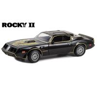 PONTIAC Firebird Trans AM - ROCKY II - 1979 - black / gold - Greenlight 1:24
