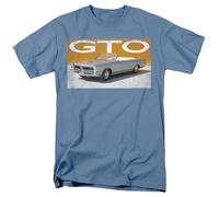 Pontiac GTO Unisex T Shirt, Carolina Blue, X-Large