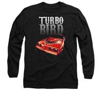 Pontiac Turbo Bird Unisex Long Sleeve T Shirt, Black, S