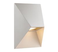 Nordlux Pontio 15 outdoor wall light, width 15 cm, white