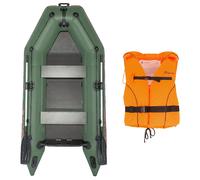 Ponton Kolibri KM-280 z pełną podłogą + Kamizelka ratunkowa Olimp Standard 100N - zestaw