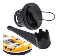 Pontoon Boat Air Stopcock - Inflatable Boat Air Stopcock Screw | Wear-Resistant Double Seal Replacement Parts For Kayak Paddle Board Dinghy Canoe Raft Outdoor Excursion Trip River Fishing