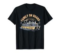 Pontoon Boat Dad Who Never Misses Family Lake Day Life Best T-Shirt