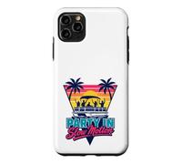 Pontoon Boat Party In Slow Motion Retro Sunset Lake Life Case for iPhone 11 Pro Max