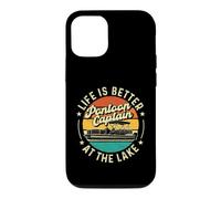 Pontoon Captain Life Is Better At The Lake - Pontooning Case for iPhone 12/12 Pro