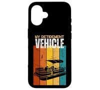 Pontoon Captain My Retirement Vehicle Pontoon Case for iPhone 16