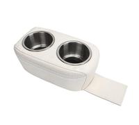 Pontoon Cup Holder Durable Stainless Steel Drink Holder for Boats and Cars Ideal for Pontoon Boating (White)