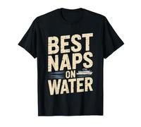 Pontoon Dad Who Sleeps Better Water Than Anywhere Else Nap T-Shirt