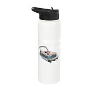 Pontoon King Pontoon King Party Boat Ship Master Motor Boat Stainless Steel Insulated Water Bottle