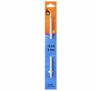 Pony Aluminium Crochet Hooks: 5.00mm, Multicolor, 5mm