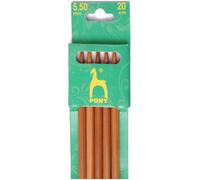 Pony Bamboo Double Pointed Needles 20cm 5.5mm - 1pc