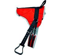 Pony Bareback Pad Red Anti Slip Micro Suede High Density Foam Adjustable Stirrups And Girth Comfortable Riding Pad for Training