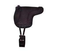 Pony Bareback Pad With Free Girth High Density Cob To Pony Size (BLACK)