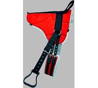 Pony Bareback Riding Pad Anti Slip Micro Suede with Stirrups and Adjustable Girth Red