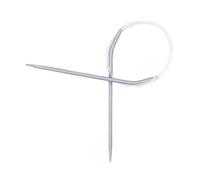 Pony Circular Fixed Classic Knitting Pins, Aluminium, Multi-Colour, 8 x 4 x 21 cm