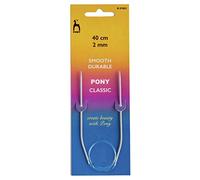 Pony Classic Circular Fixed Knitting Pins - 40Cm x 2.00mm