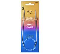 Pony Classic Circular Fixed Knitting Pins - 60Cm x 2.00mm