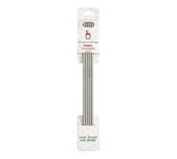 Pony Double Pointed Needles Classic Aluminium 20 cm 3.25 mm - 1 pc